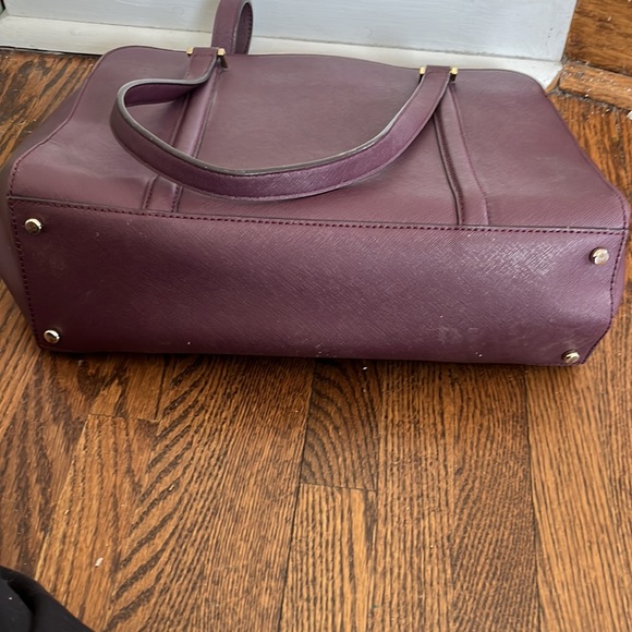 Kate Spade Deep Wine Coloured Purse Tote Bag - Picture 3 of 9